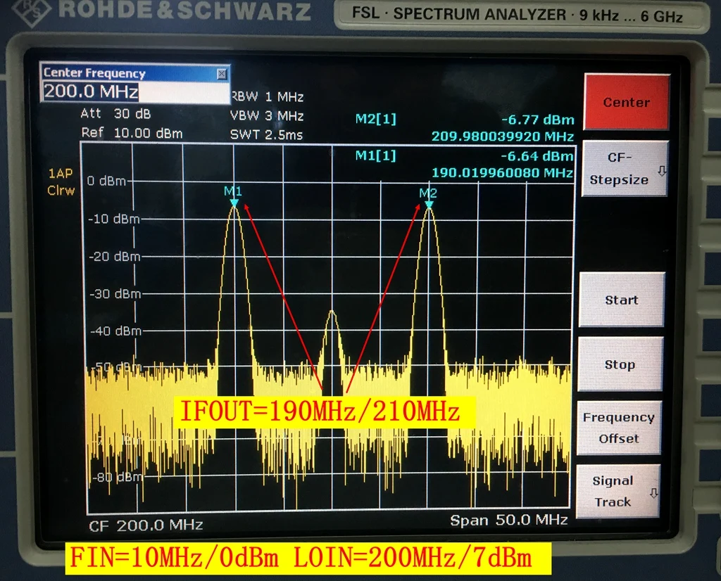 Пассивный микшер ADE-1 0,5-500 МГц микшер большой сигнал RF апконвертация даунконвертация