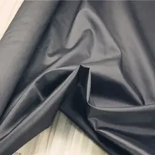 Шелк ткань DUPIONI для платья подушки постельные принадлежности, цвет: черный-кофе, ширина: 114 см, толщина: 17 мм, Длина: 600 см,# d25