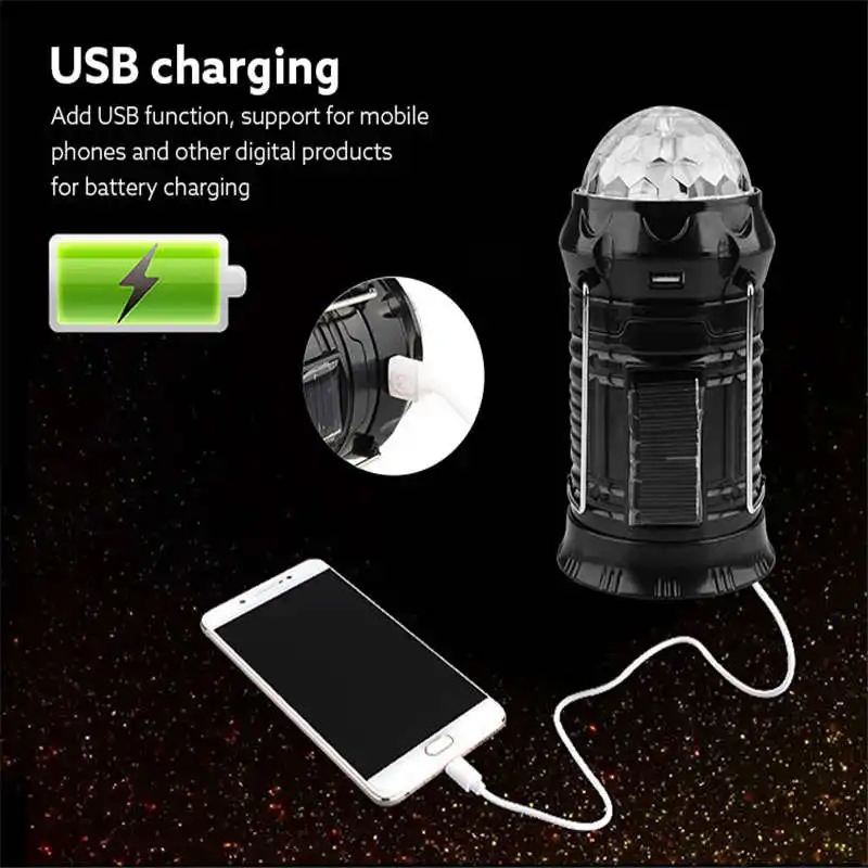 18650 Solar powerful led flashlight rechargeable Flashlight Camping Tent Light Torch Lantern Lamp torch flashlight t6 #4A28 (4)
