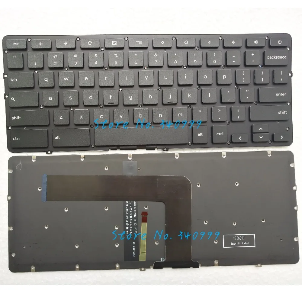 New For Dell Chromebook 7310 Backlit Laptop Keyboard NVHD0