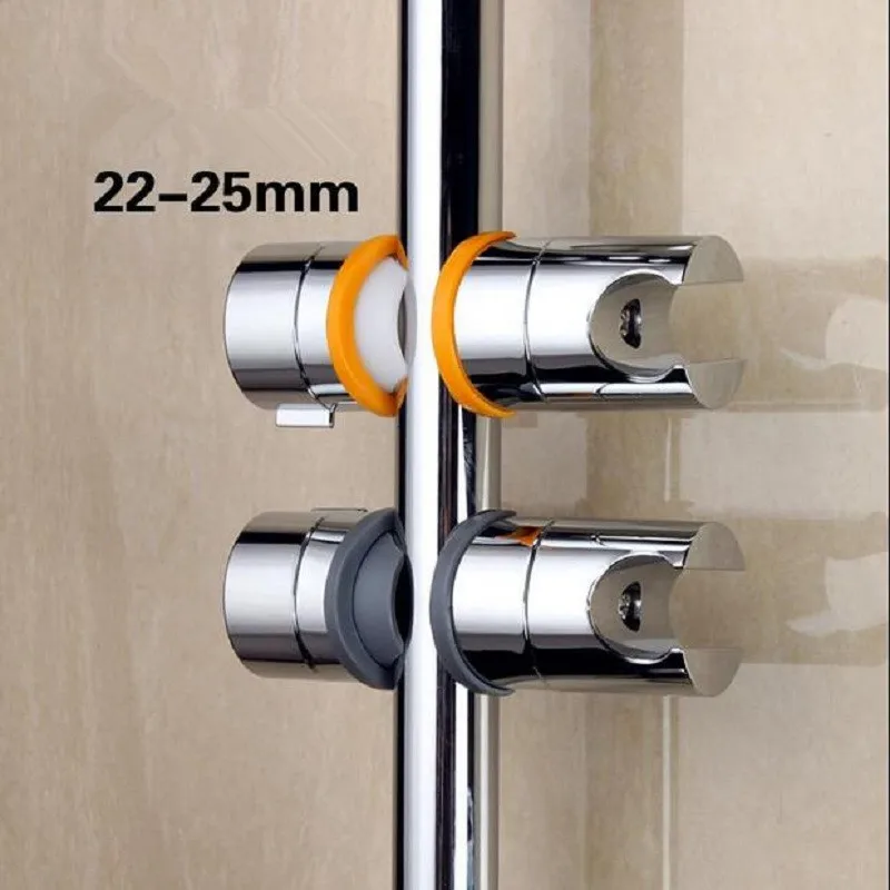 ABS хромированная насадка для душа, регулируемый держатель 22-25 мм, держатель для ванной комнаты, держатель для ванной комнаты, аксессуары для ванной комнаты