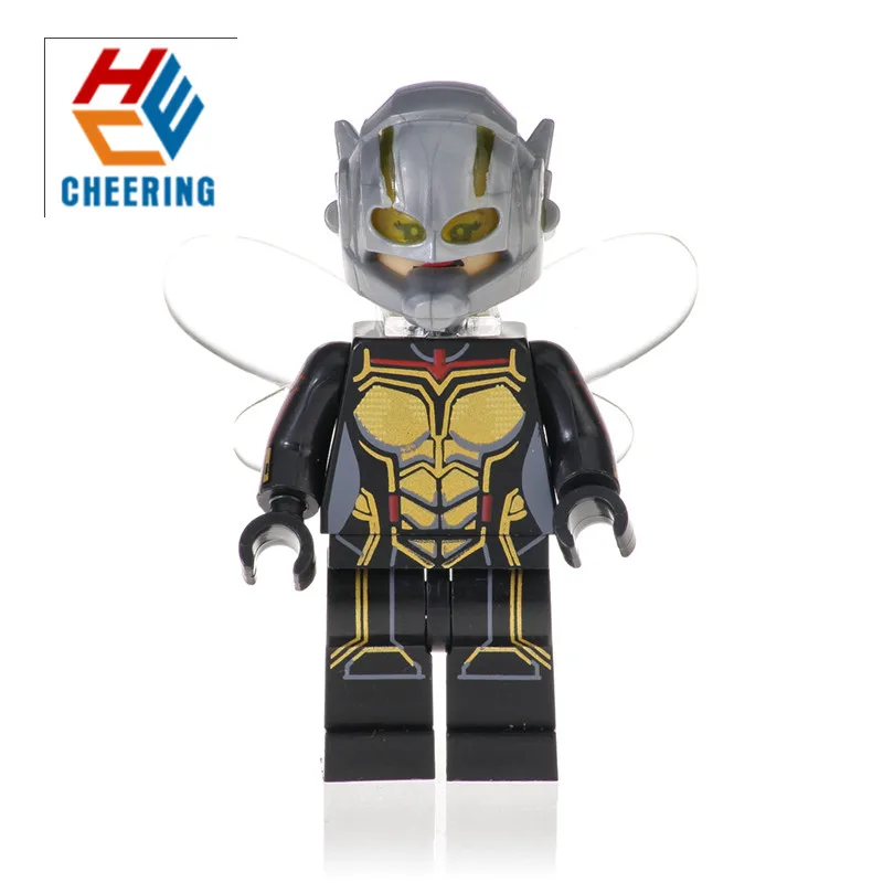 Legoed Minifigured  Super Heroes Wasp Bricks Collection Toys For Children Gift XH 1001