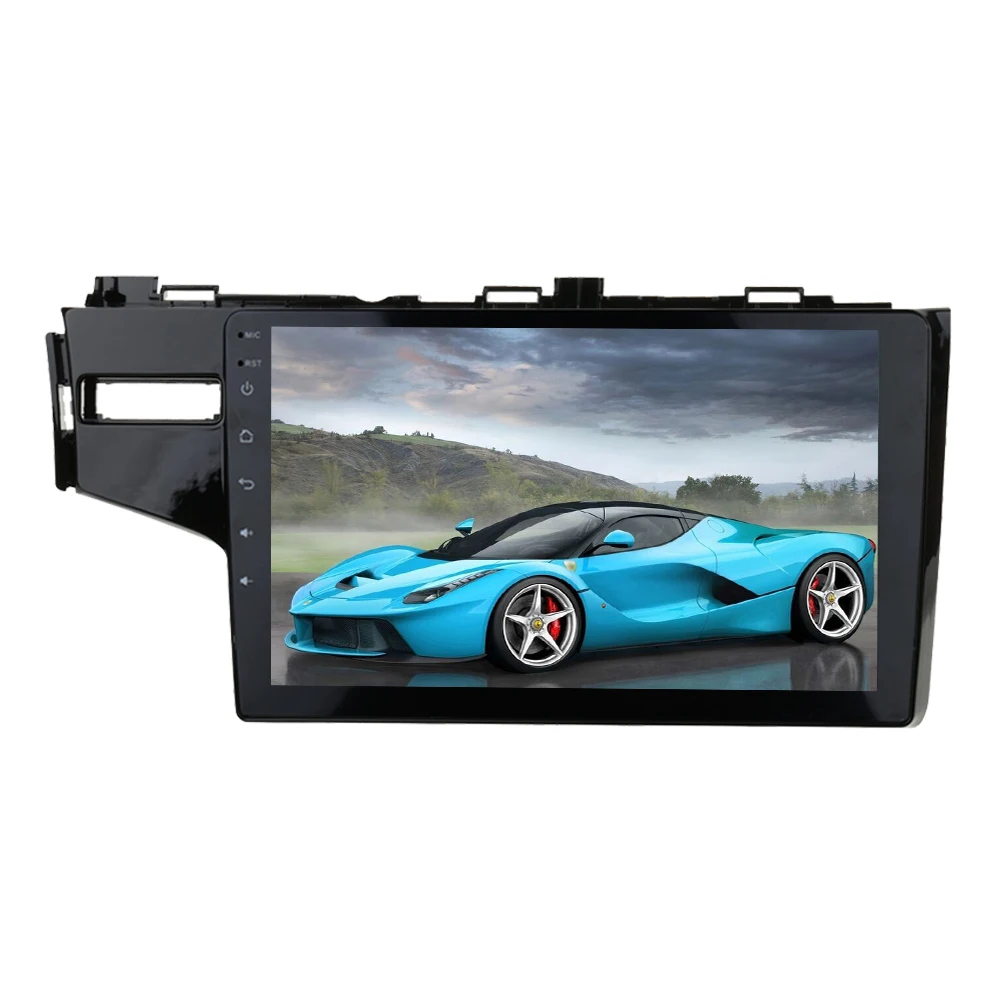 Top Sinosmart  Android 8.1 2Din IPS/QLED 2.5D screen car gps radio navigation player for Honda Fit 2008-2014 1