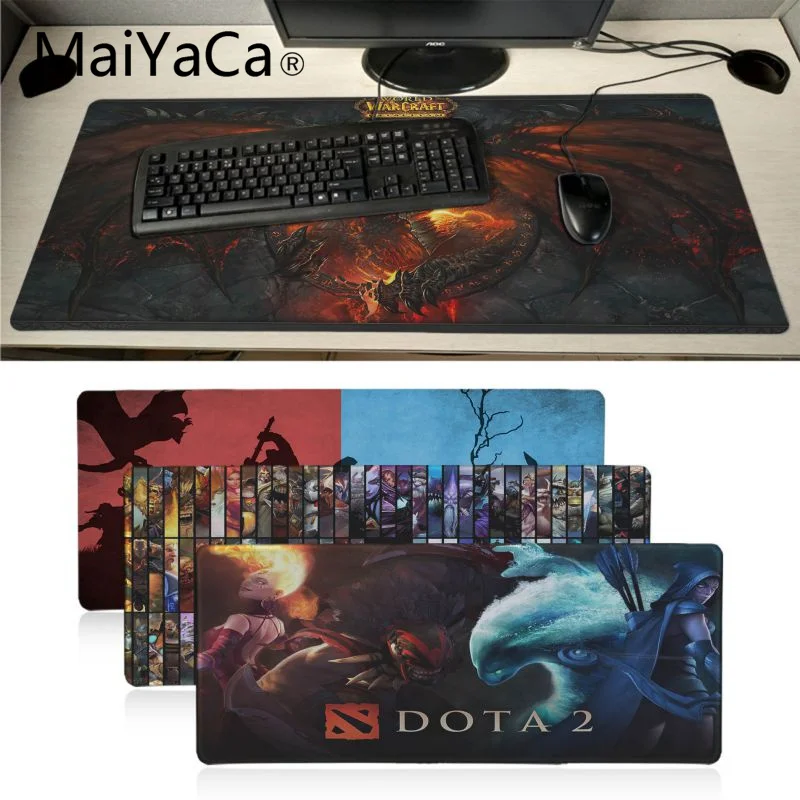 Коврик для мыши MaiYaCa Cool New Dota 2 геймерский игровой коврик большой Lockedge