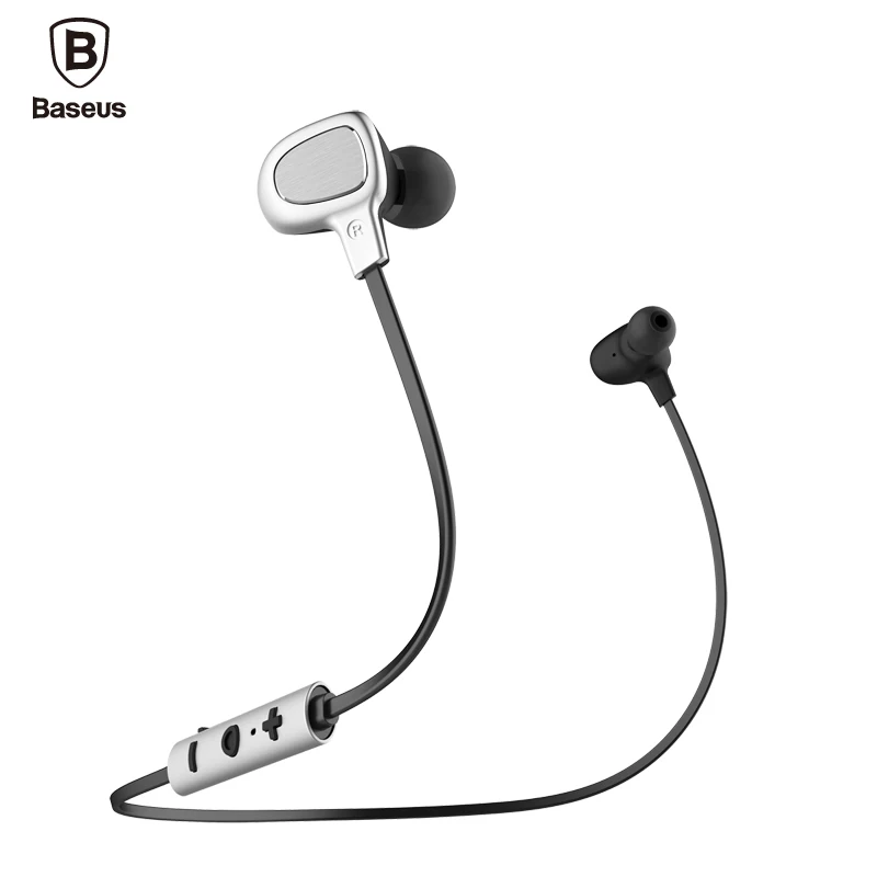 Baseus Wireless Bluetooth Stereo Earphone For iPhone 7 Samsung S8 Wireless Headset Noise Reduction In Ear Sport Running Earphone joway in ear bluetooth headset stereo running bluetooth sport earphone with microphone for iphone 7 samsung xiaomi5 meizu pro6