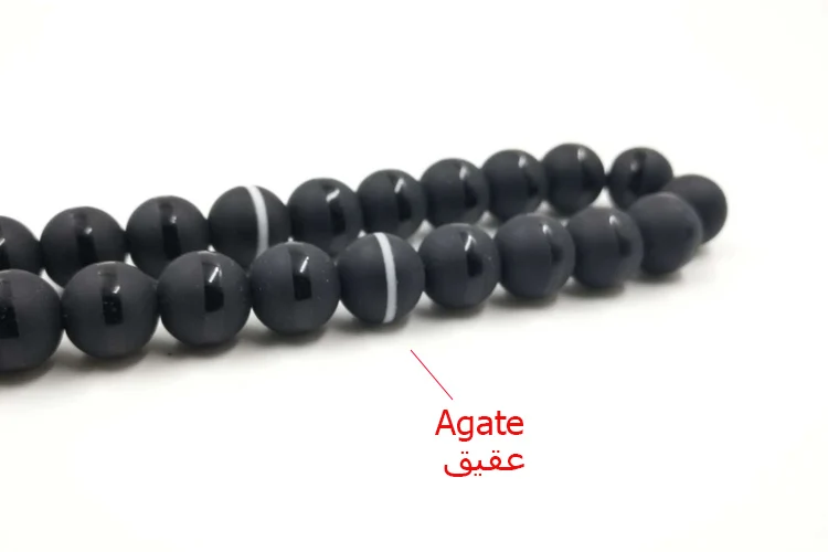Crystal Tasbih and agates tassel Popular style Black Crystal Muslim prayer beads 33 66 99Misbaha beads Islam Rosary Islamic gift
