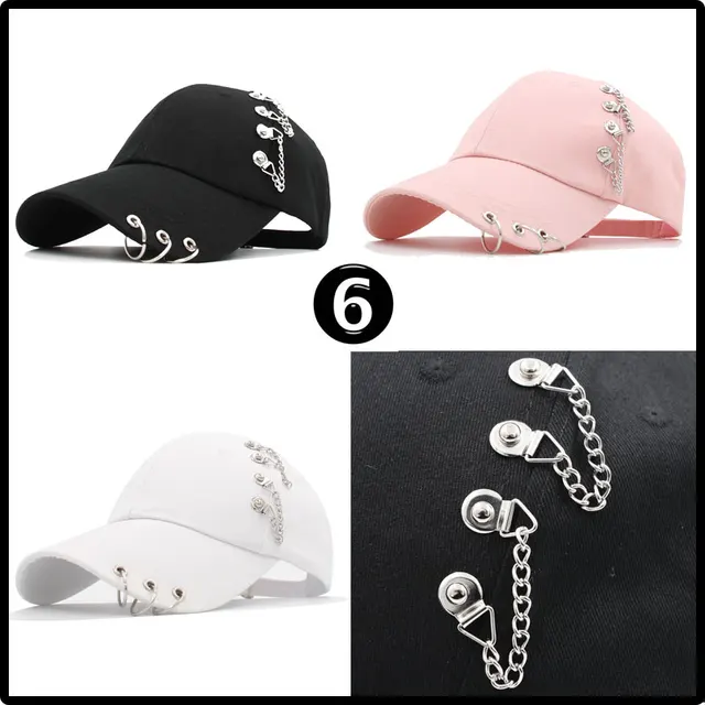 Nouvelle mode casquette de baseball avec anneau de fer pour hommes femmes casquette CHAPEAU casquette de baseball snapback casquette de camionneur papa chapeaux nouveau gorras os gorro_voghion.com