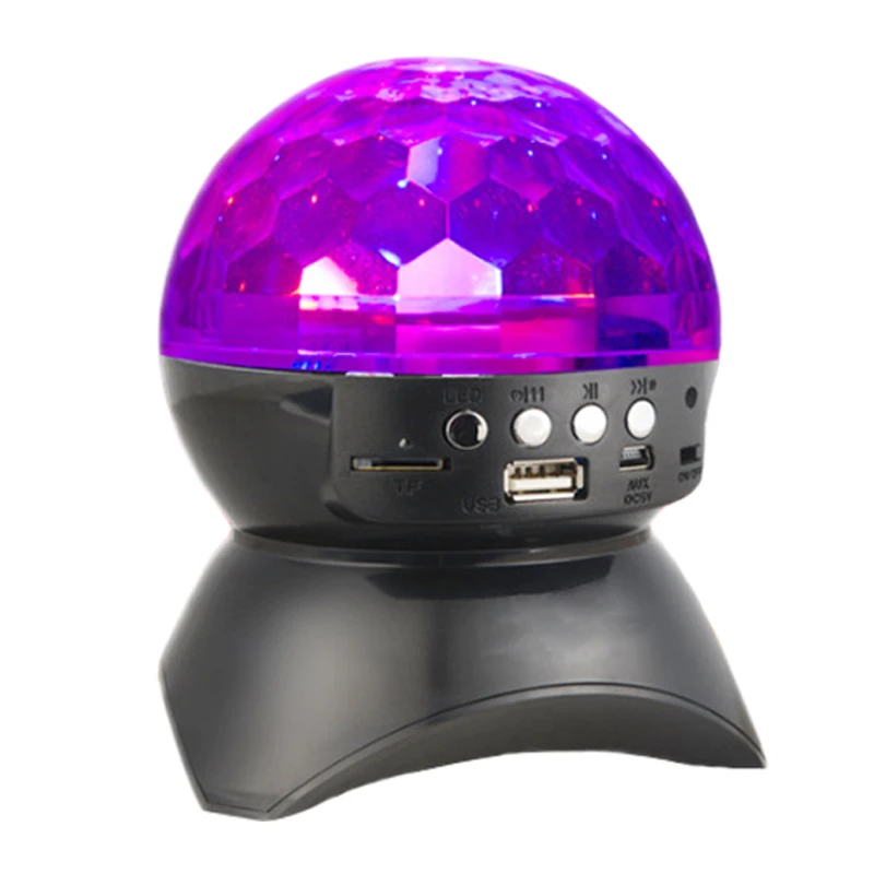 Беспроводной Mini Bluetooth Динамик Портативный мобильного сценического светодиодный свет сабвуфер Bluetooth Профессиональный DJ Танцы полный спектр Динамик