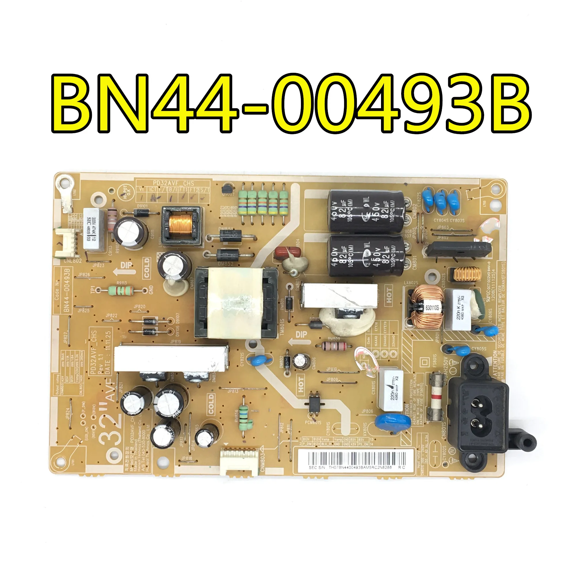 Оригинальный 100% тест для samgsung UA32EH5080R BN44 00493B BN44 00493A плата питания|Пульты ДУ| | АлиЭкспресс