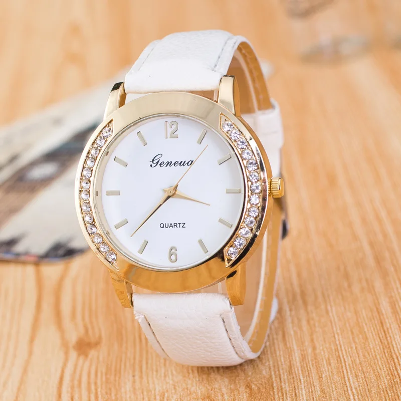 2018 Fashion Geneva Quartz Watch Women's Wrist Watches Ladies Wrist