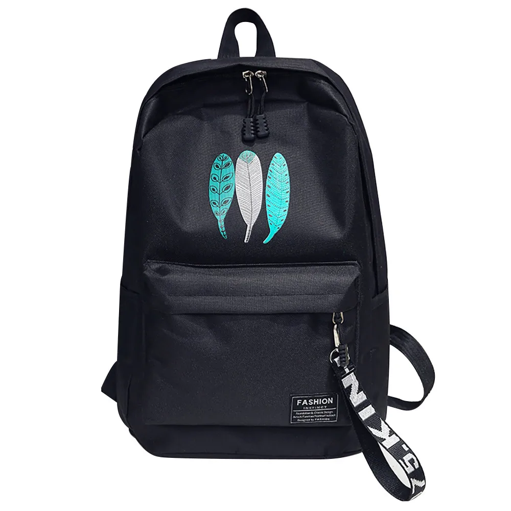 

Sweet College Wind Women Student Bag High quality Simple Large Capacity Fashion Canvas backpack female bag mochilas #Zer
