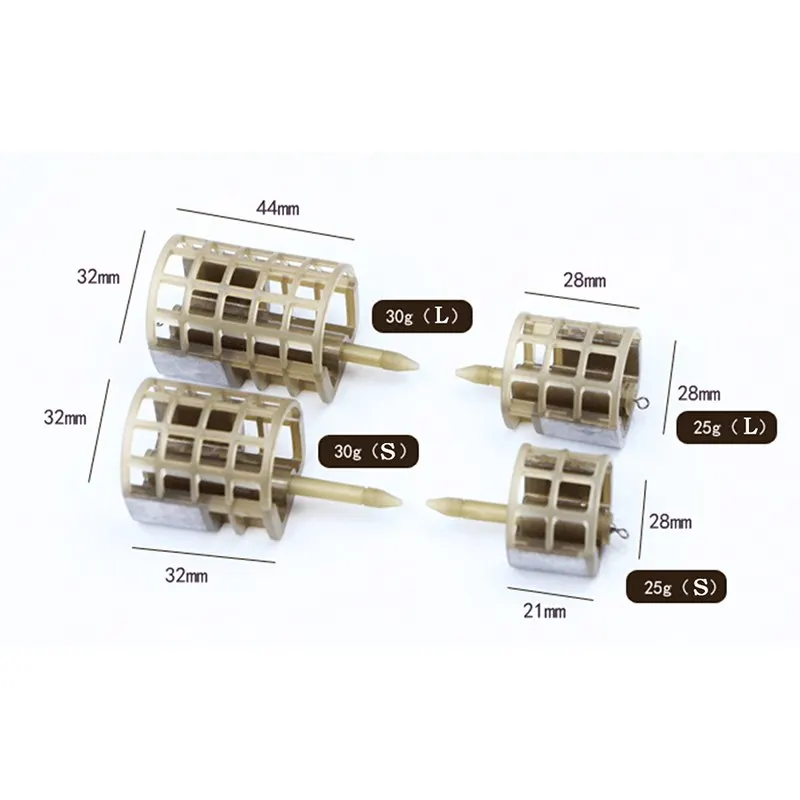 1 шт. приманка клетка рыболовные снасти Фидер инструмент Аксессуары рыболовная Фидер 25 г 30 г рыболовные снасти