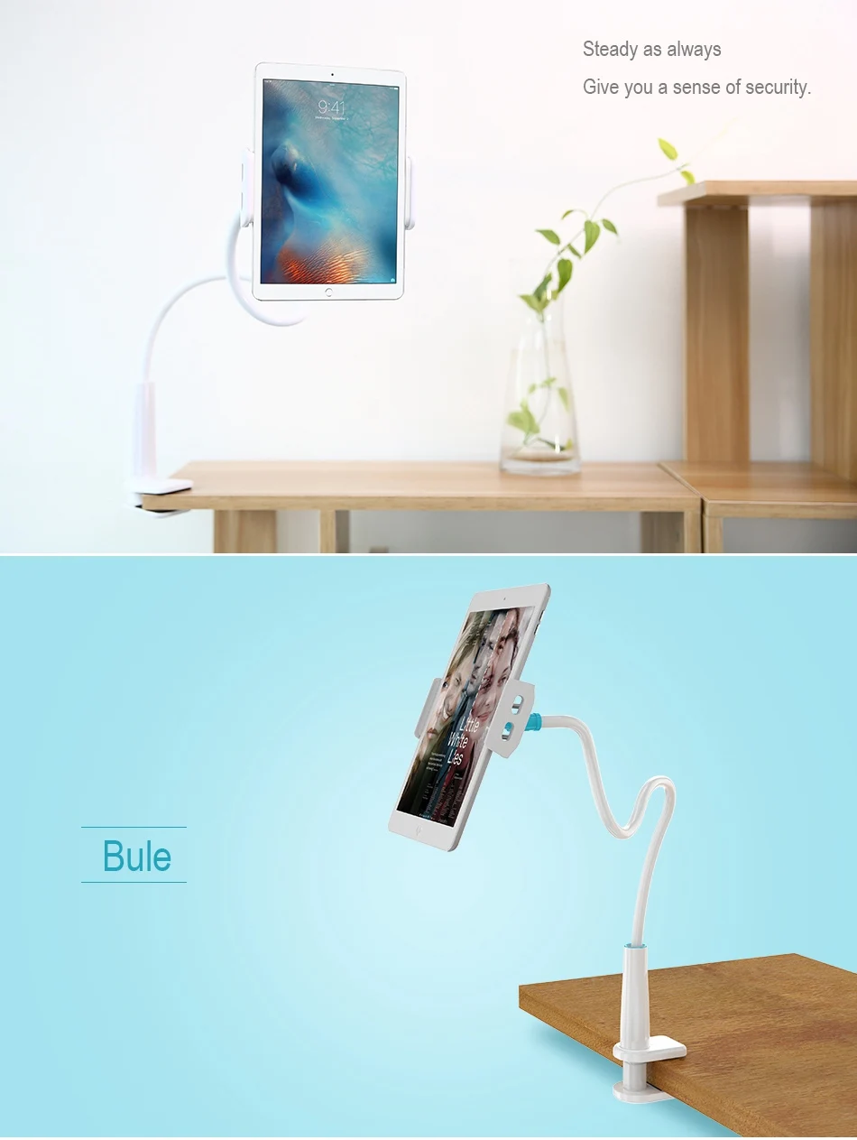Bracket Phone Tablet Holder For iPhone 7 6 6S Plus iPad For Samsung S8 Plus S7 S6 Edge Stand (12)