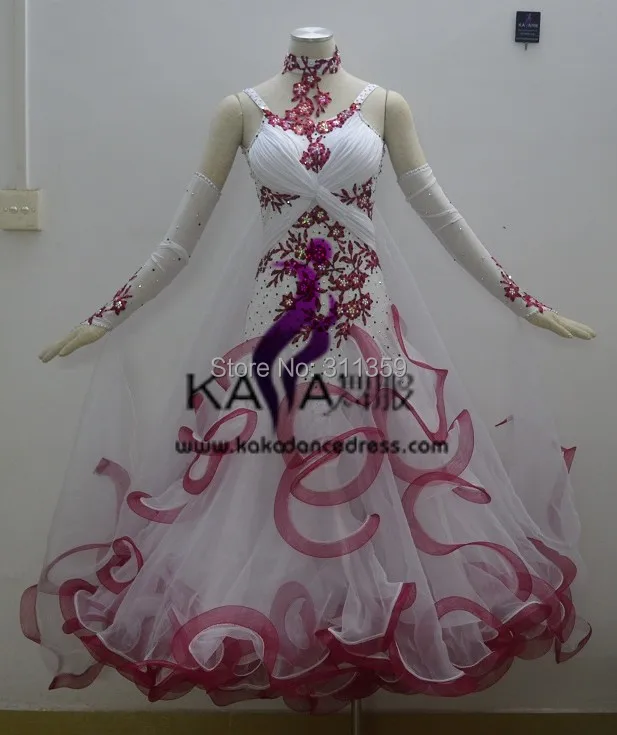 KAKA DANCE B1429, Новинка года Одежда для танцев стандартное платье для танцев, вальс-конкурс платье Для женщин, бальное платье для танцев
