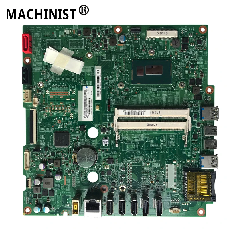 IHSWSW Original For Lenovo AIO C5030 C50-30 desktop motherboard I3-4005U CPU DDR3 348.01202.0011 5B20G81606 Free shipping | Компьютеры и
