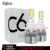 2 pz/paia Led H4 7600lm 72 w c6 Luci A Led Lampadine Del Faro Auto H4 6000 k Led Bianco Eccellente Turbo hi Basso Del Fascio Del Faro Lampada Lampadine