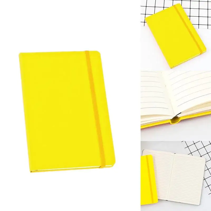 

Free Shipping 2019 Notepad Pocket Mini Notepad Portable Faux Leather Cover Travel Journal Cute Hard Diary Pocket Notepad