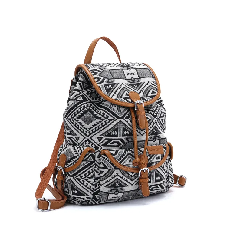 BOHO Gypsy Backpack Women Bohemian mochila Travel Backpack Ethnic Hippie Mummy Diaper Bag Girls School Bag (13)