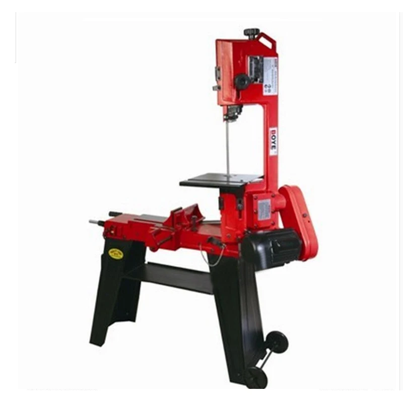 Metal/Wood Strip Sawing Machine Double 750W Vertical Band Saw Machine Woodworking Band Saw Cutting Machine Power Tools GFW5012