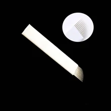 0.20 мм Flex 11 иглы татуировки microblading лезвия татуаж microblading иглы для 3D tobori брови руководство ручка