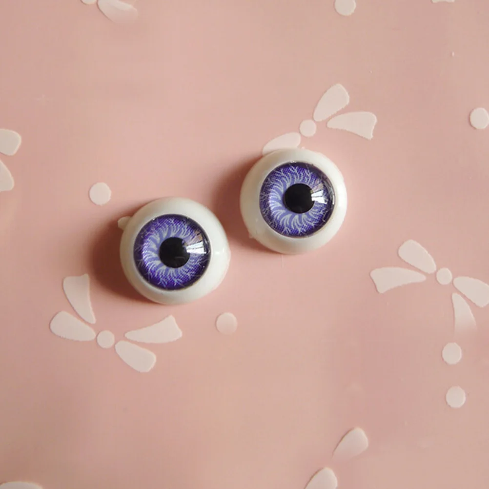 1 пар/компл. 12 мм кукольные глаза полукруглые Акриловые Глаза для DIY кукла Мишка ремесла микс Цвет Пластик кукла глазные яблоки для кукол игрушка Запчасти
