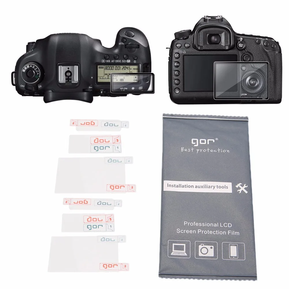 

OOTDTY New LCD Screen Protector Guard Film For Canon 1DX MARK II 1DXM2 Digital Camera