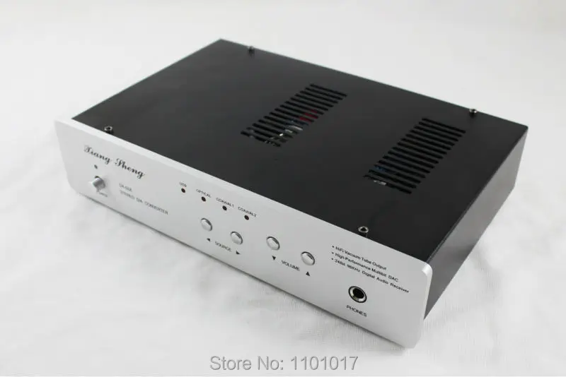 XiangSheng DAC-02A USB SPDIF DIR9001 AD1955 DAC HIFI EXQUIS коаксиальный Оптический цифровой преобразователь трубка выход XSDAC02A