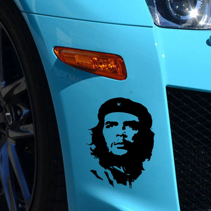 

HotMeiNi Car Sticker Jdm styling Ernesto guevara DE la serna Rear Windshield Truck Body Decal Waterproof Hot Sale 11.3*15.3cm