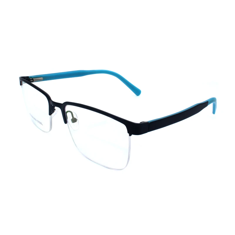 

Handoer S8241 Half Rimless Optical Glasses Frame for Men Spectacles Glasses Optical Prescription Frame Semi-Rim Eyewear