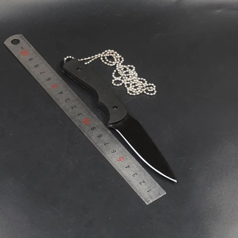 Охотничий Тактический нож с фиксированным лезвием, Походный нож для выживания, 440C стальное лезвие, маленькие прямые ножи, инструменты для самозащиты