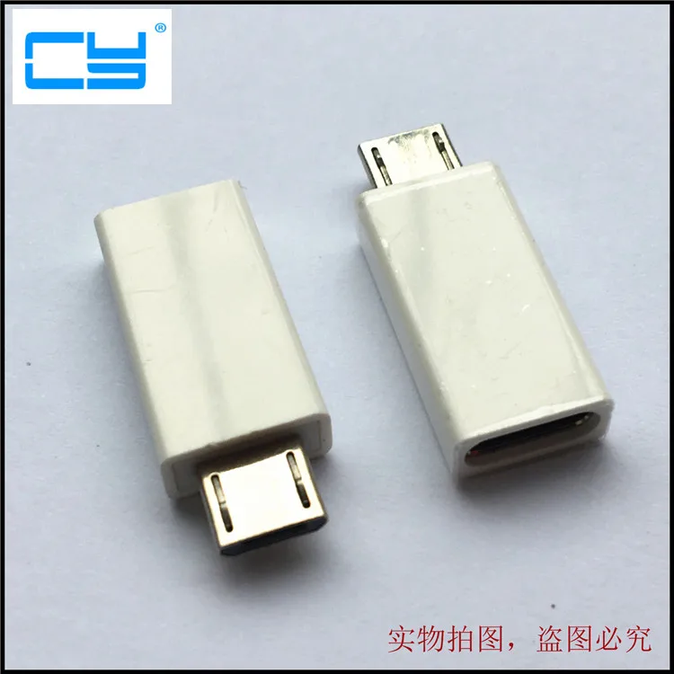 USB Micro мужчина к USB-C Тип C Женский адаптер конвертер кабель для зарядки и передачи