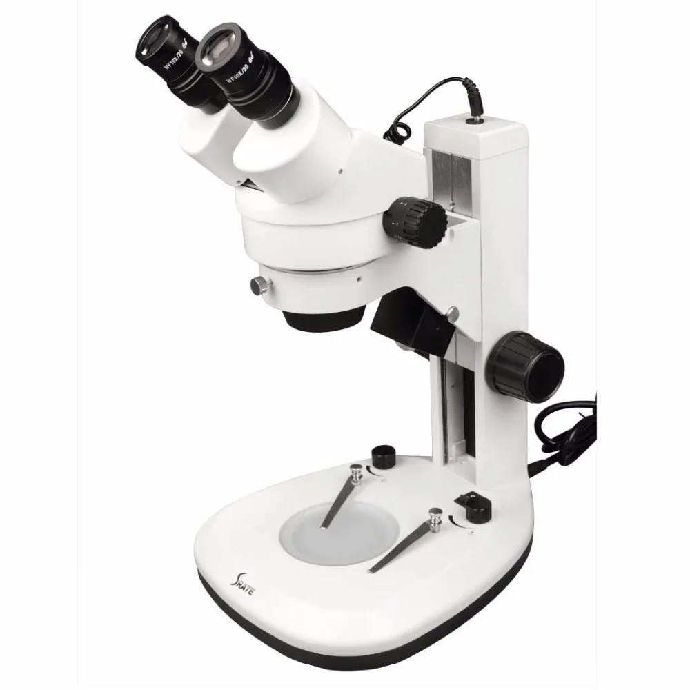

7X-45X Continue Zoom Stereo Microscope with LED Light for Jeweler Gem Inspection