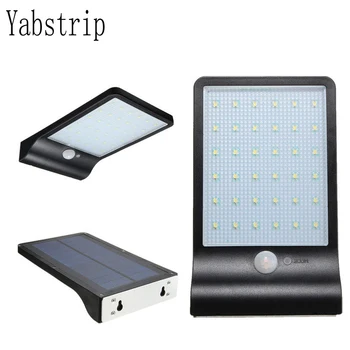 

Newest 36 LEDs Solar Power Street Light PIR Motion Sensor Lamps Garden Security Lamp Outdoor Street Waterproof Wall Lights
