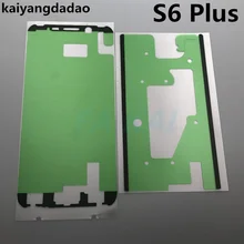 S6+ рамка Клейкая лента для Samsung Galaxy S6 плюс G928 G928F ЖК-монитор bezel наклейка для корпуса