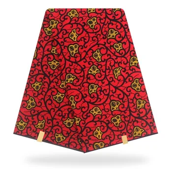 

African Fabric Ankara Fashionable Real Dutch Wax African Wax Veritable For Party Pagne Africain ankara Wax Veritable 2019 soft