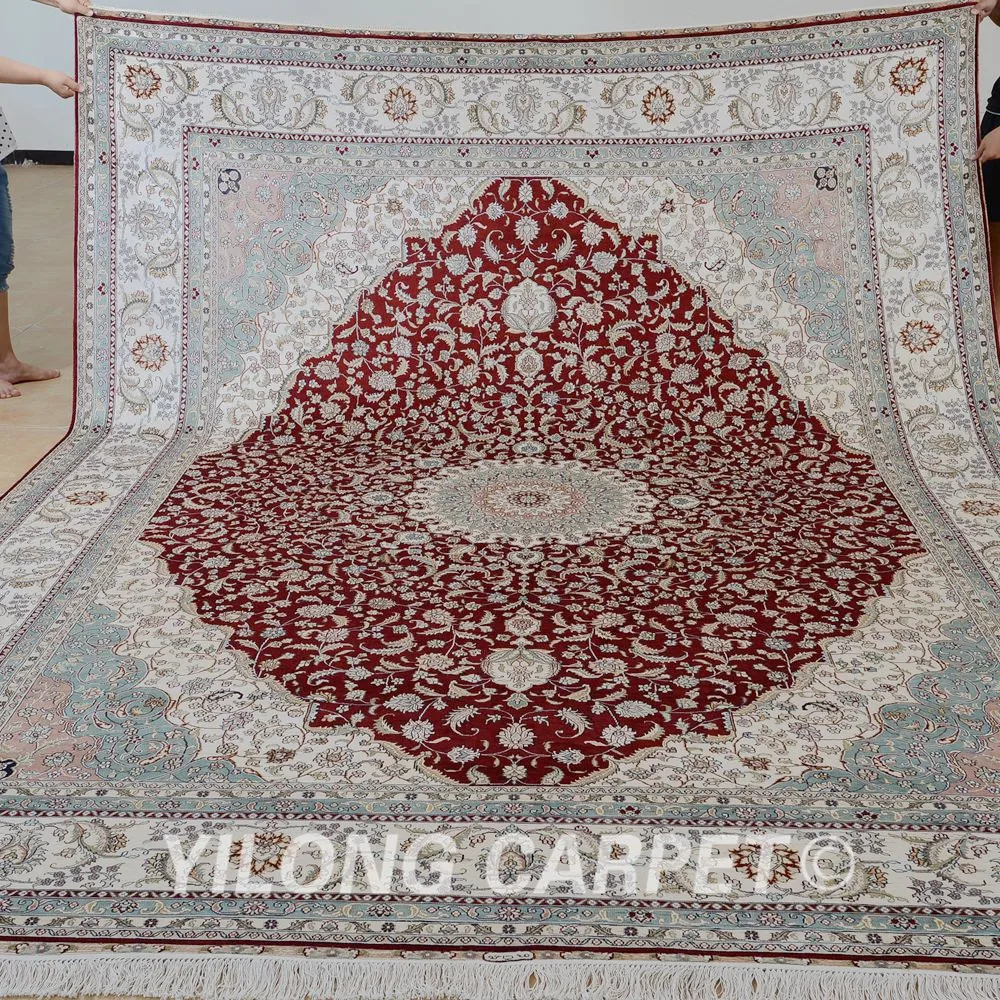 Online kopen wholesale rode perzische tapijten uit china rode ...