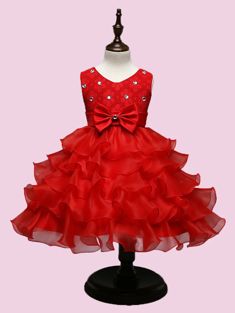 

Girls dress christmas Party Birthday wedding princess dresses for Kids baby Toddler Clothes Children gilrs dance Dresses 42