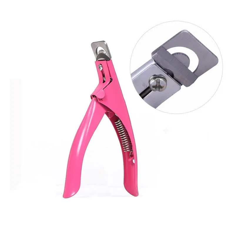 Buy Pink Manicure Nail Cutter Stainless Steel Nail
