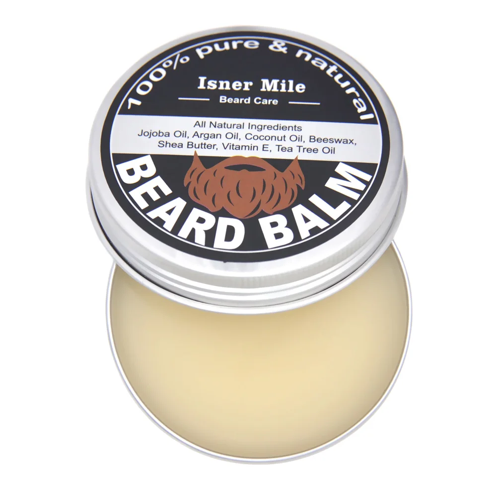 60g Male Beard Styling Wax Men Beard Care Cream Moisturizing Beard