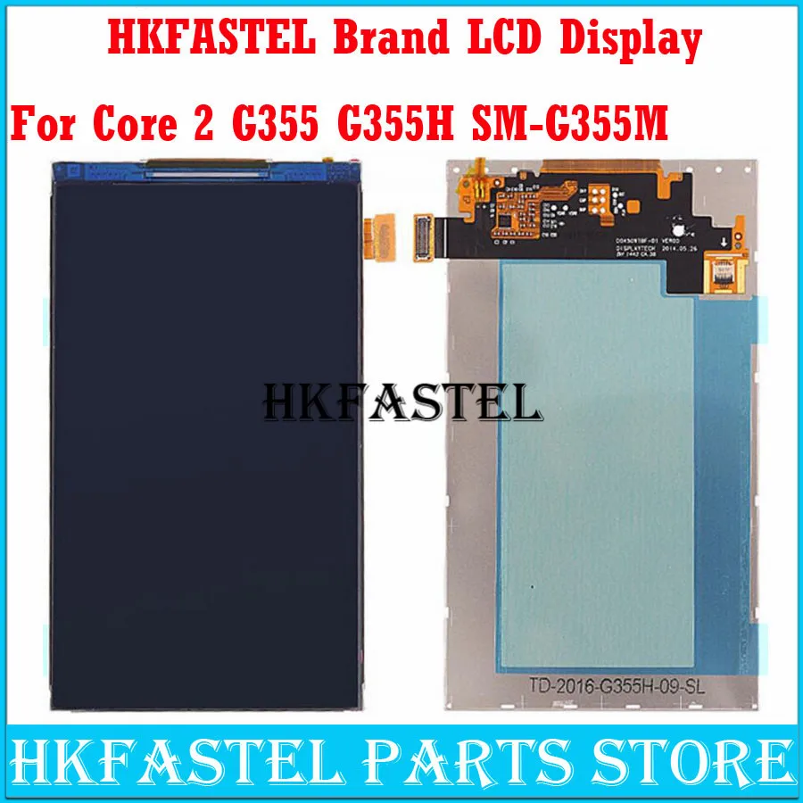 Оригинальный ЖК-экран hkfatel для Samsung Galaxy Core II 2 G355 G355H ЖК-дисплей с цифровым