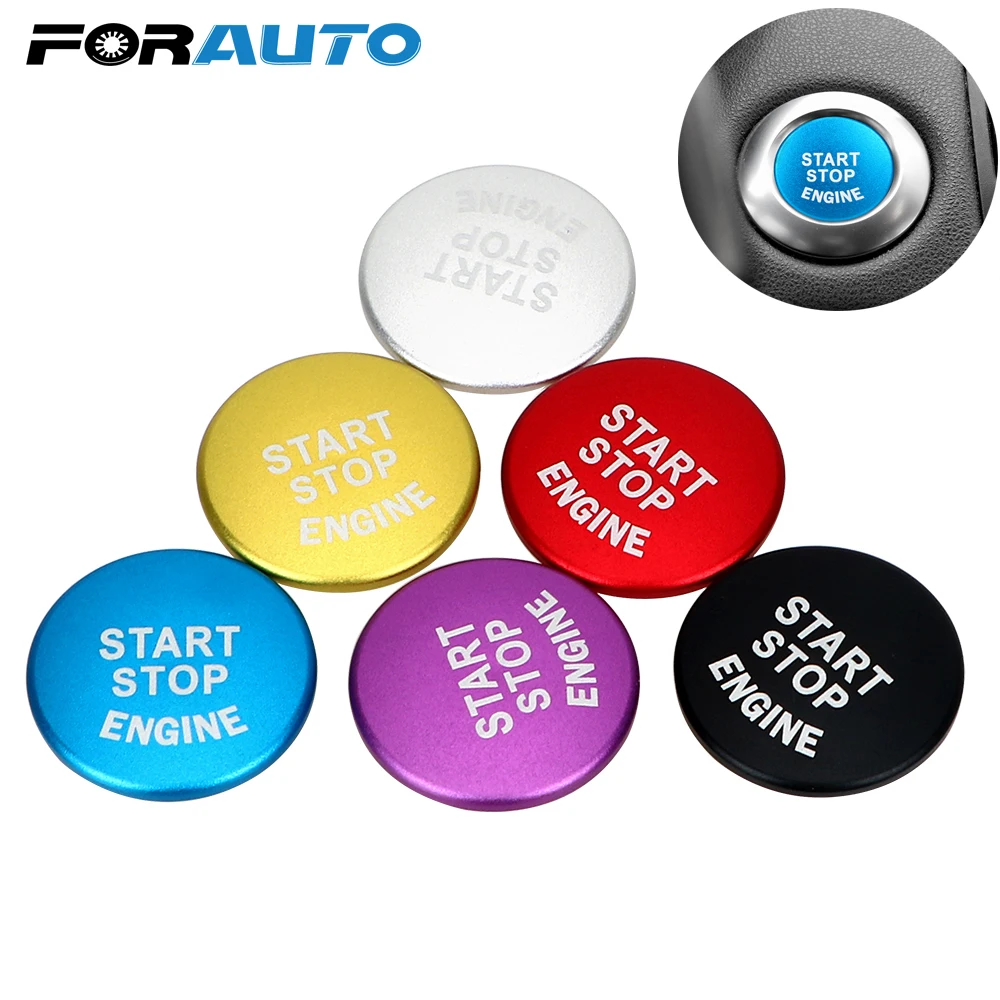 FORAUTO START Engine Button Car Stickers For BMW Interior Accessories 6