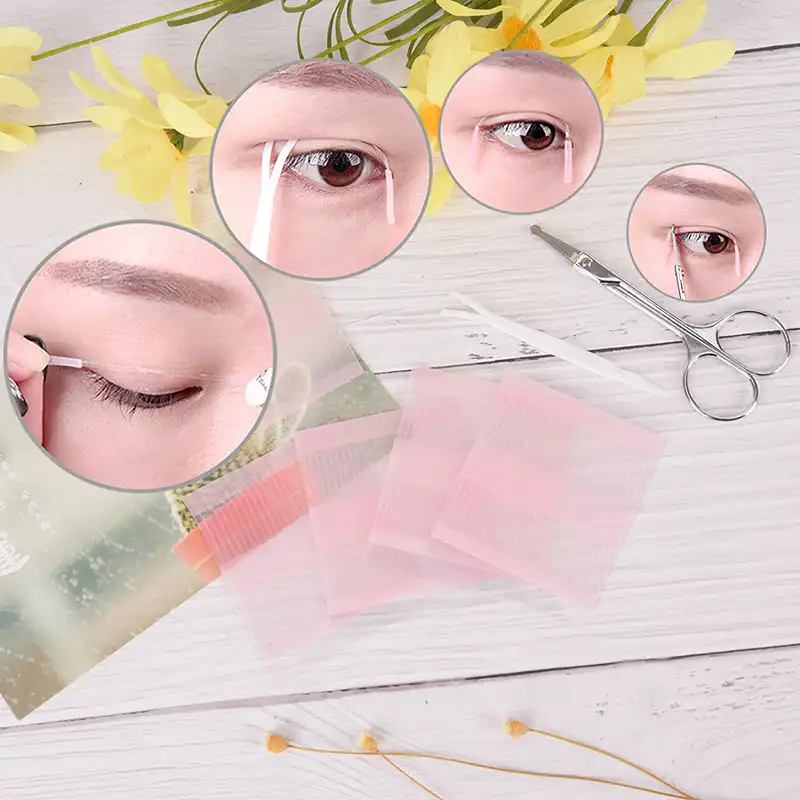 KINEPIN 208pcs Magic Makeup Eye Sticker Invisible Double Sided Eyelid