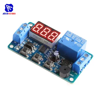 

Car Delay Timer Relay Shield 3 Bits Digit Tube LED Display Switch Programmable Readout Delay Timer Relay Module with Buzzer 12V