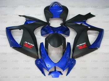 

GSX-R600 2006 - 2007 K6 Fairing Kits GSXR750 2007 Body Kits GSXR 600 2007 Blue Matter Black Fairings