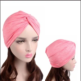 Мусульманская женская мягкая шелковая Шапка-тюрбан банданы шарф головной убор капот химиотерапия шапочка при химиотерапии шапки обертывание головы выпадение волос при раке