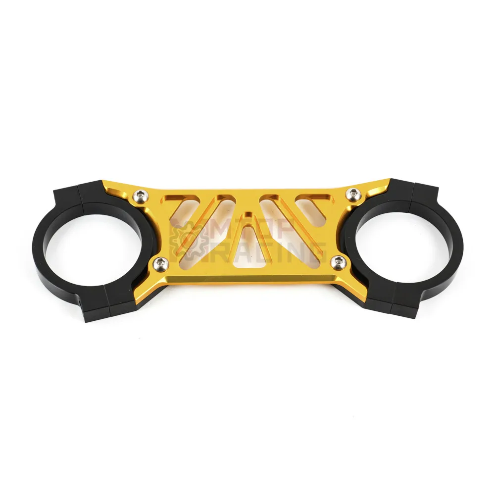 

Front Fork Stabilizer Brace Silver Gold For Kawasaki ZRX1200 2001-2008 Fork Brace 2001 2002 2003 2004 2005 2006 2007 2008