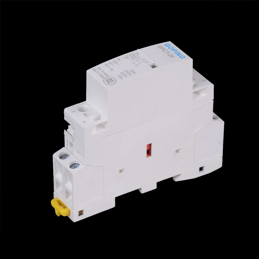 

High Quality GPCT-25A 2P 2NO 220V 50/60HZ Din rail Household ac Modular contactor 2NO