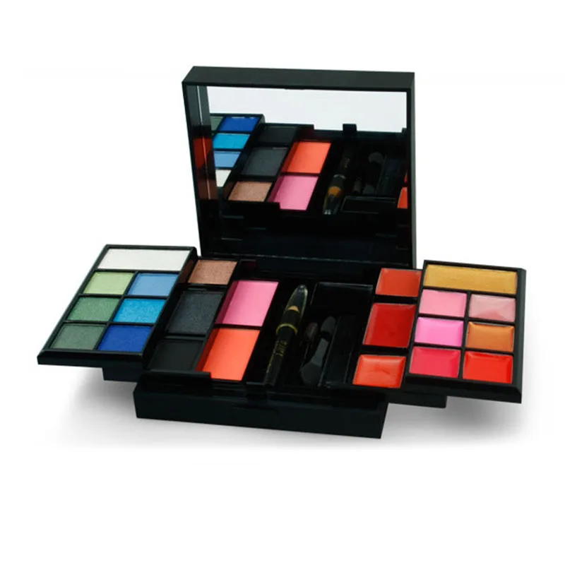 

2019 Eyeshadow Palette 23 Colors Blush Lipstick Long Lasting Makeup with Brush for Women