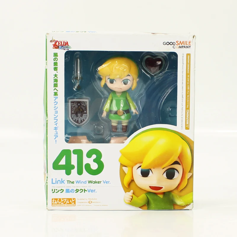 Легенда о Зельде фигурка игрушка Figma 284 Link Nendoroid 413 733 DX Majoras маска 3D череп малыш