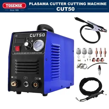 

TOSENSE Plasma Cutting Machine & Inverter Control Plasma Cutter Hand Light High-Tech 110v / 220v Combined Machine CUT50